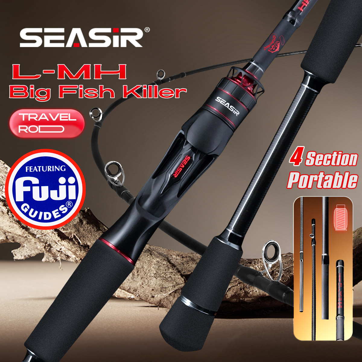 Kastking Reel Zephyr - Canna da pesca spinning e casting