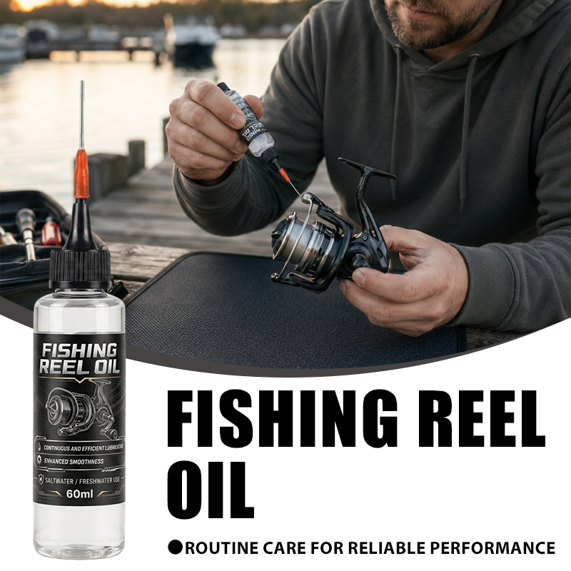 Reel Lubricant - Olio Lubrificante per Mulinelli da Pesca,