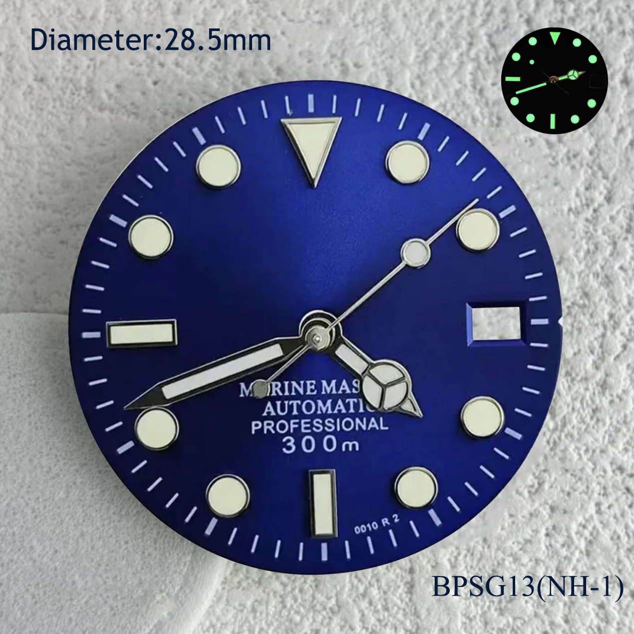 Quadrante SUB Blu 28,5mm con L - Reel Case recensione e prezzo